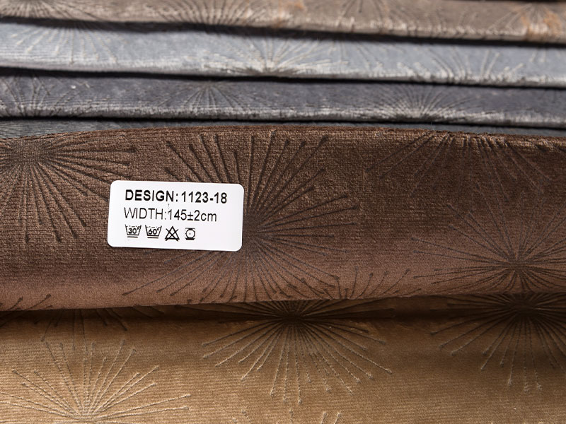 Modieuze bronzing -fluwelen stof voor kleding, accessoires en woningdecoratie