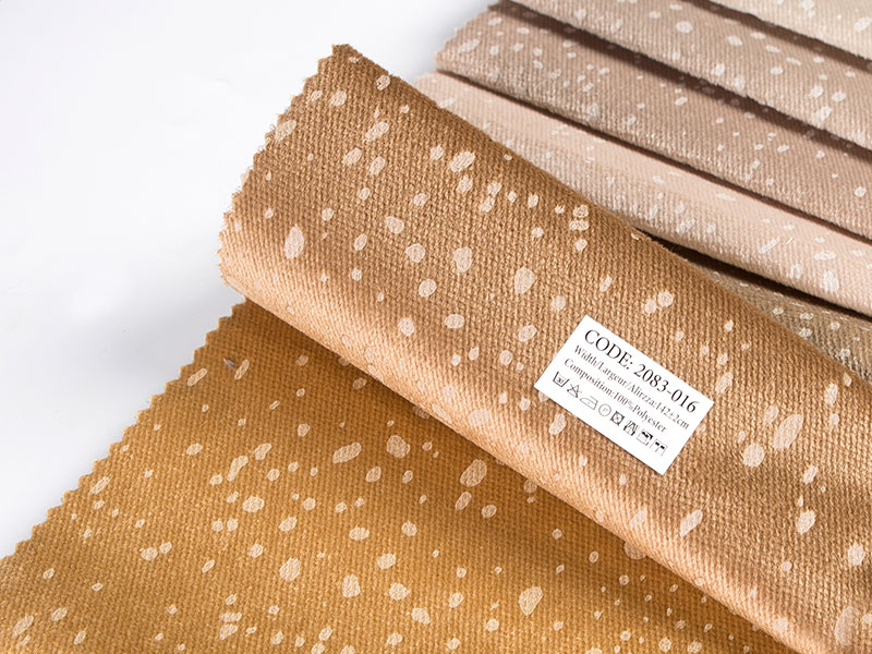 Veelzijdige fluwelen bronzing Jacquard -stof voor aanpasbaar kussen