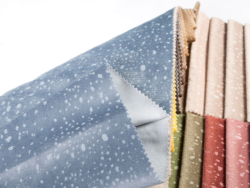 Veelzijdige fluwelen bronzing Jacquard -stof voor aanpasbaar kussen