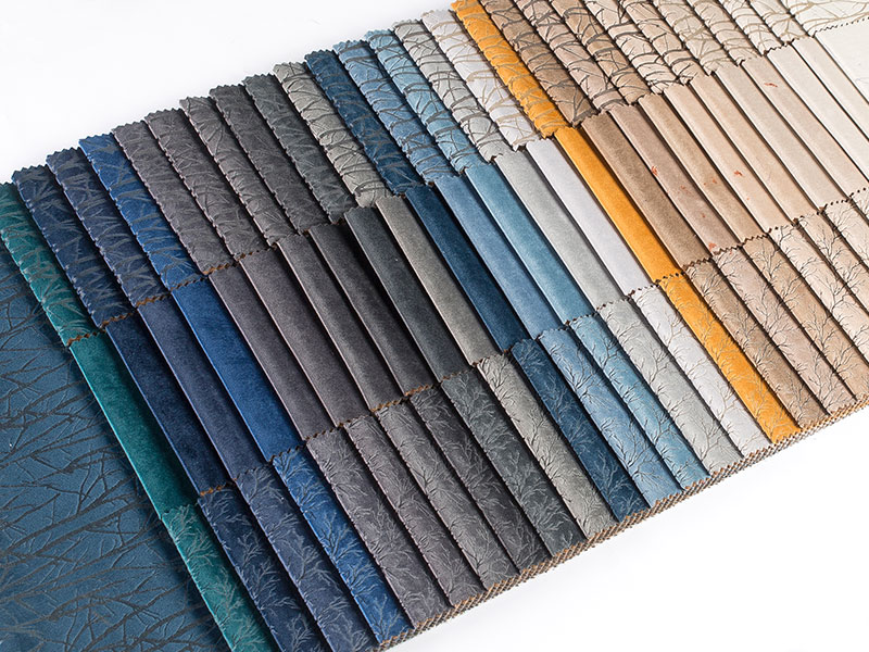 Velvet bronzing stof voor zacht bed