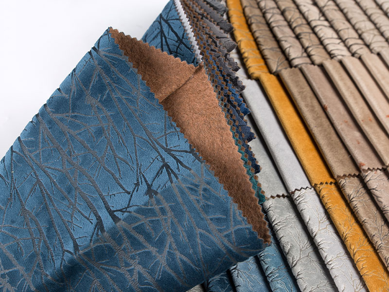 Velvet bronzing stof voor zacht bed