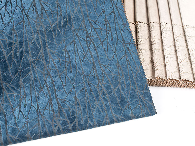 Velvet bronzing stof voor zacht bed