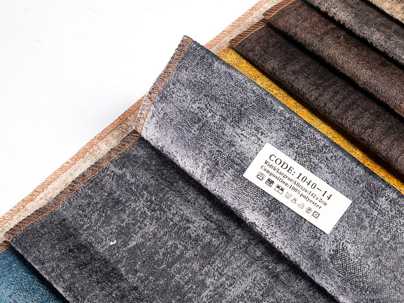 Modieus gelamineerd fluwelen stof, ideaal voor kleding en accessoires