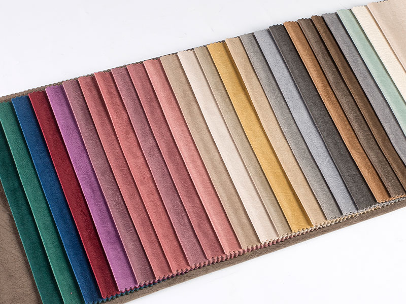 Luxe geverfde geverfde fluweelvuil voor bekleding en woningdecoratie