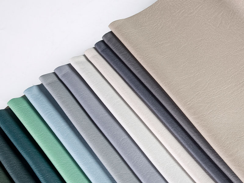 Elegante tech doek muurbekleding - bootst echt leer, ademende stof en getextureerde weven na