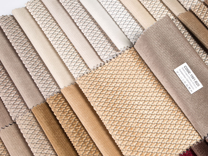 Zachte Jacquard Fleece -stof voor banken en andere huishoudelijke artikelen