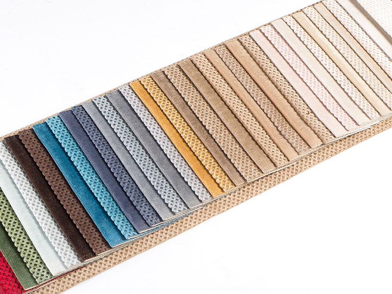 Luxe Jacquard Fleece Fabric voor woningdecoratie