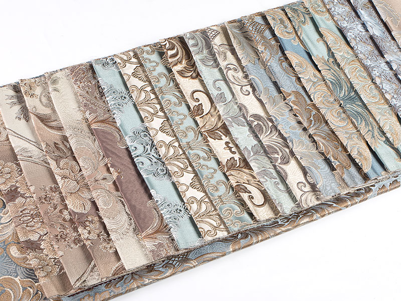 Premium garen geverfd jacquard stof voor woningdecoratie - hoogwaardig en duurzaam