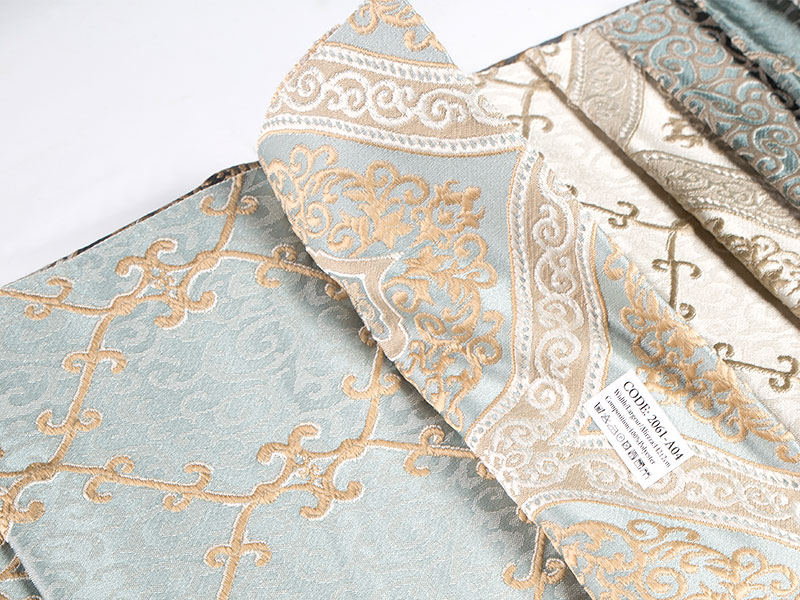 Garen geverfd Jacquard -stof - ideaal voor mode -kleding en woningdecoratie