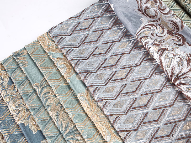 Garen geverfd Jacquard -stof - perfect voor bekleding en gordijnen