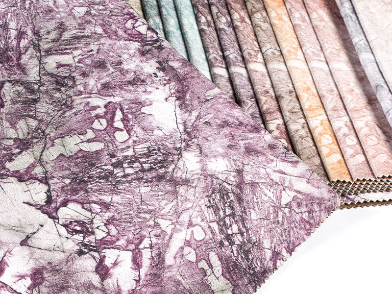 High -end geprinte embossing Laminatie Velvet Fabric - Prachtig en elegant