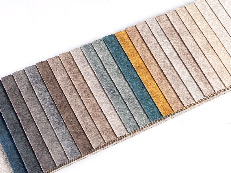 Hoogwaardige geprinte reliëf laminering fluweelstof voor bekleding en ambachten