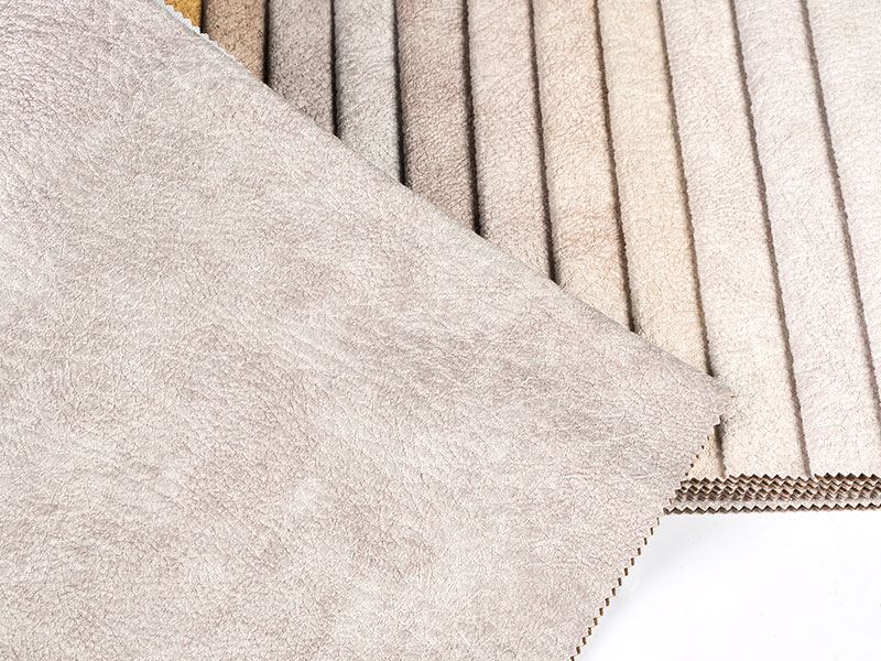 Hoogwaardige geprinte reliëf laminering fluweelstof voor bekleding en ambachten