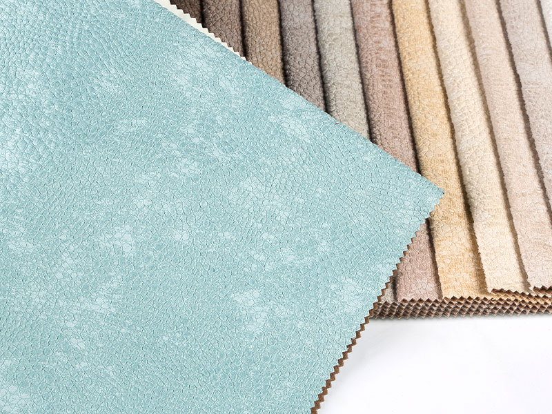 Modieus bedrukt embossing laminatie fluwelen stof - opvallen met stijl