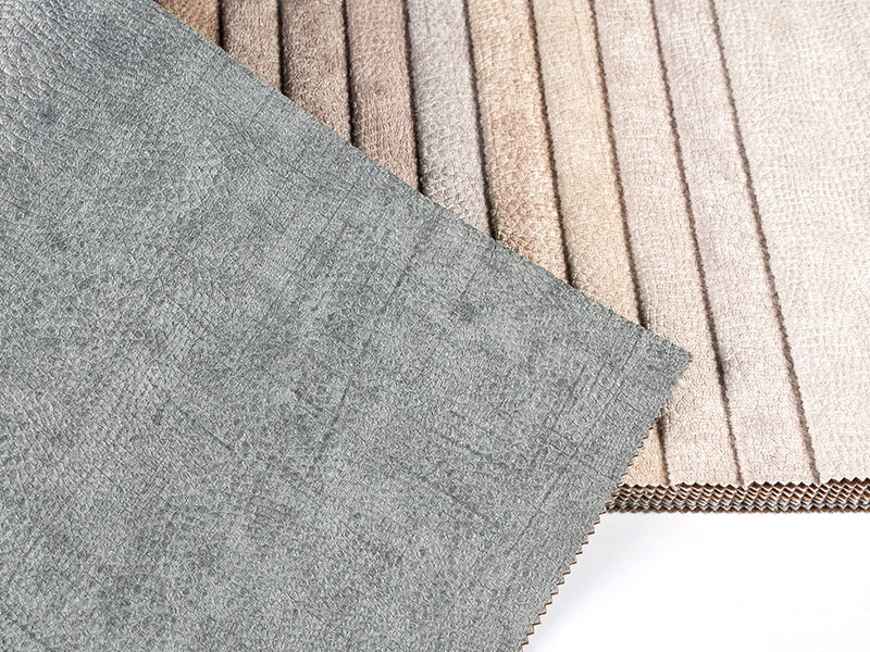 Prachtig bedrukt embossing laminatie fluweelstof - ideaal voor mode en woningdecoratie