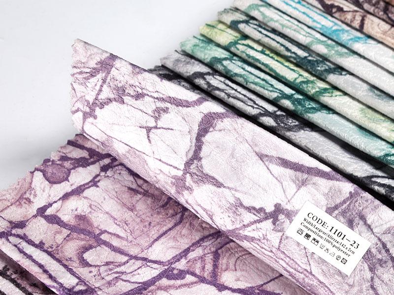 Trendy bedrukt embossing Laminatie Velvet Fabric - Een veelzijdige keuze voor verschillende toepassingen