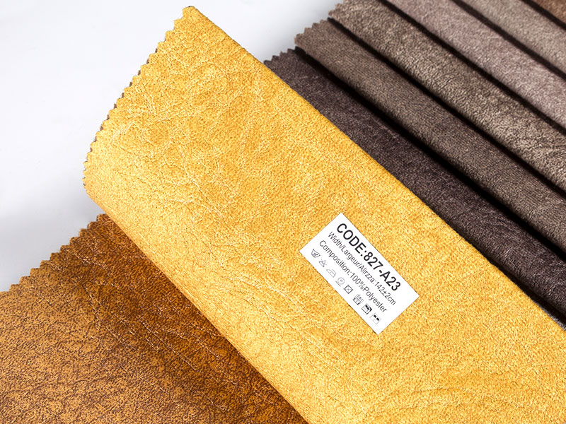 Aangepaste afgedrukte embossing Laminatie fluweelstof voor kleding en accessoires