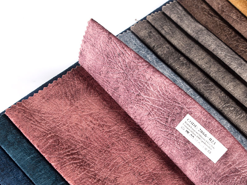 Elegant bedrukte embossing Laminatie fluweelstof - Verbeter uw binnenruimtes