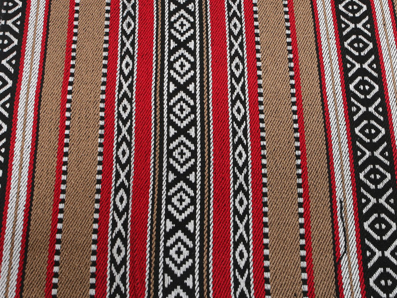 Waterdicht duurzaam 100% polyester kleur geweven streepstof