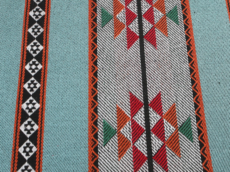 Ademend gebreide kleur geweven streeptent -stof