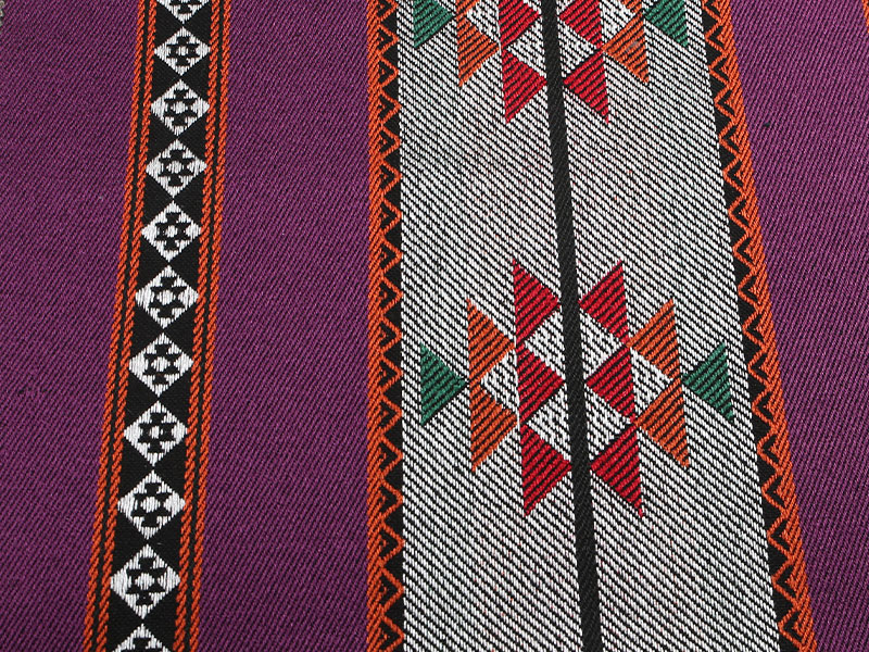 Ademend gebreide kleur geweven streeptent -stof