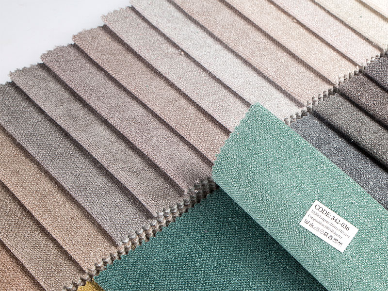 Hoogwaardige gewone chenille-stof voor woningdecoratie en bekleding
