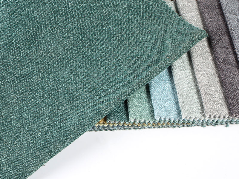 Hoogwaardige gewone chenille-stof voor woningdecoratie en bekleding