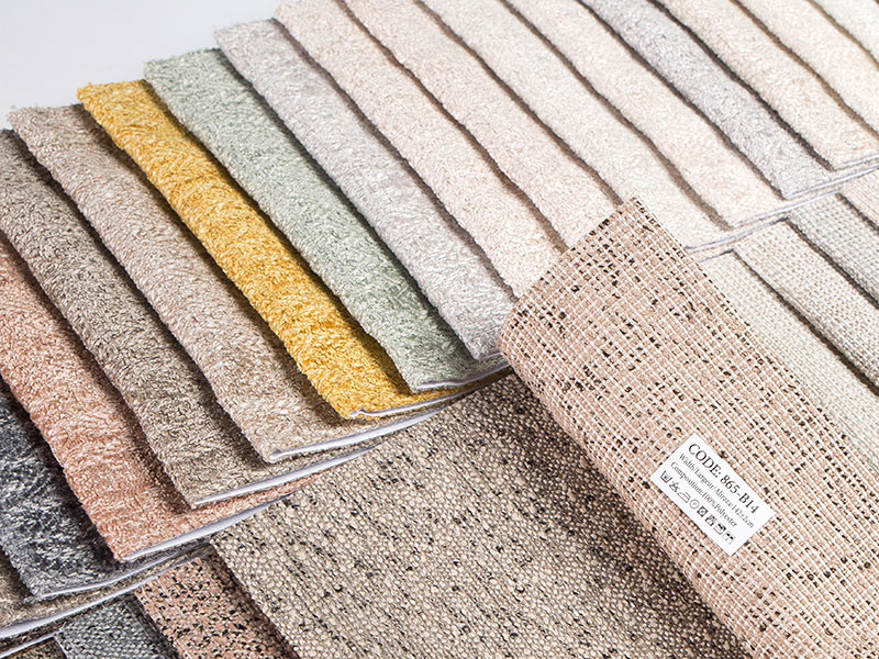 Premium Plain Chenille bekledingstof voor meubels en auto -interieurs