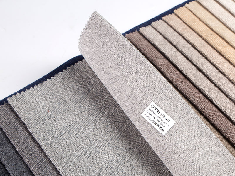 Duurzame en veelzijdige gewone chenille -stof voor bekleding, decoraties en doe -het -zelf