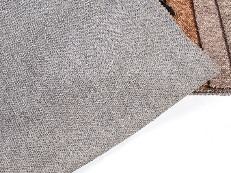 Zachte en luxueuze gewone chenille -stof voor bankafdekkingen en gooit