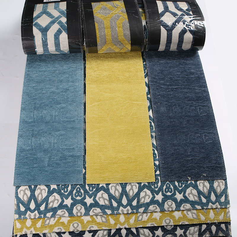 Chenille Jacquard bekleding stof