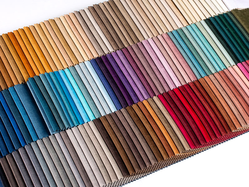 Geverfde / gelamineerde warp gebreide Holland Velvet Fleece Fabric MDN269