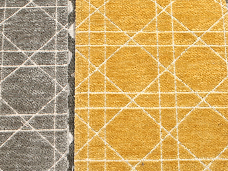 Chenille Jacquard bekledingstof voor bankkussenbankstoelhoes MDN972