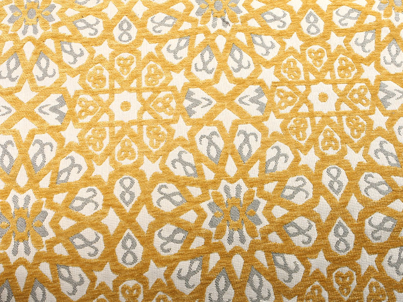 Chenille Jacquard bekledingstof voor bankkussenbankstoelhoes MDN972