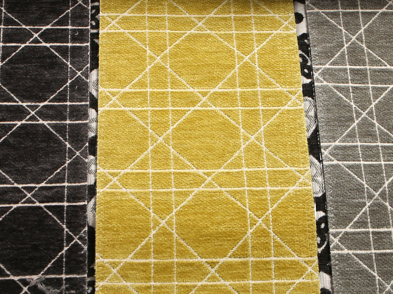 Chenille Jacquard bekledingstof voor bankkussenbankstoelhoes MDN972