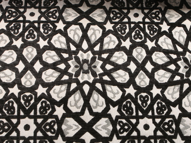 Chenille Jacquard bekledingstof voor bankkussenbankstoelhoes MDN972