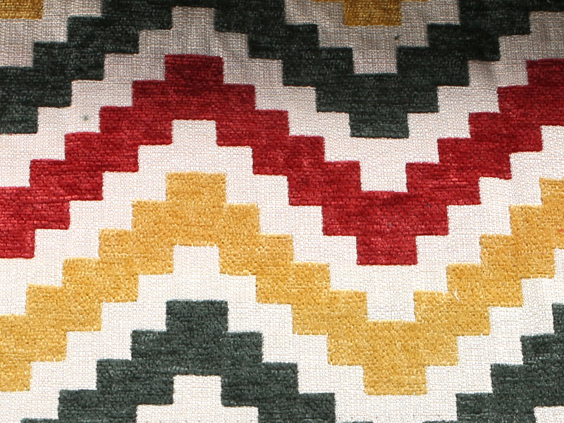 Chenille Jacquard bekledingstof voor bankkussenbankstoelhoes MDN972