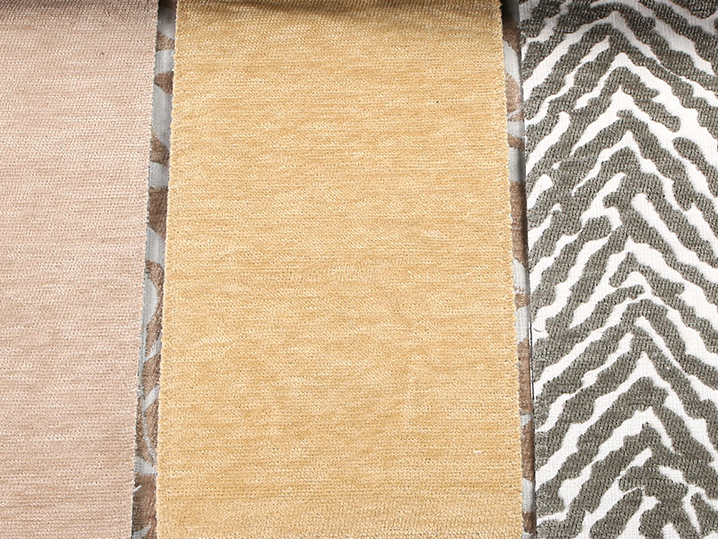 Bloemenpatroon Jacquard Chenille Gordijn Sofa bekleding Fabric MDN975