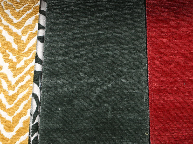 Bloemenpatroon Jacquard Chenille Gordijn Sofa bekleding Fabric MDN975
