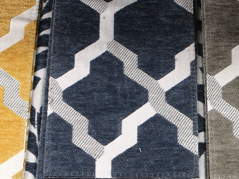 Bloemenpatroon Jacquard Chenille Gordijn Sofa bekleding Fabric MDN975