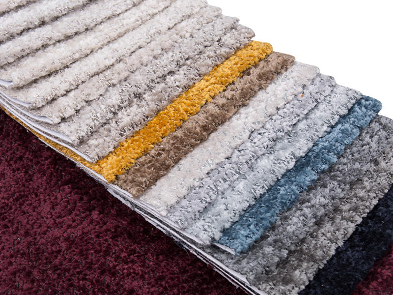250 - 520GSM Solid Color Chenille bekleding Stof