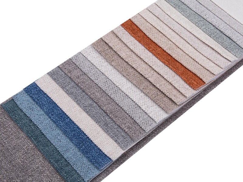 250 - 520GSM Solid Color Chenille bekleding Stof
