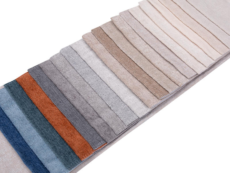250 - 520GSM Solid Color Chenille bekleding Stof