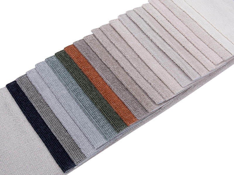 250 - 520GSM Solid Color Chenille bekleding Stof