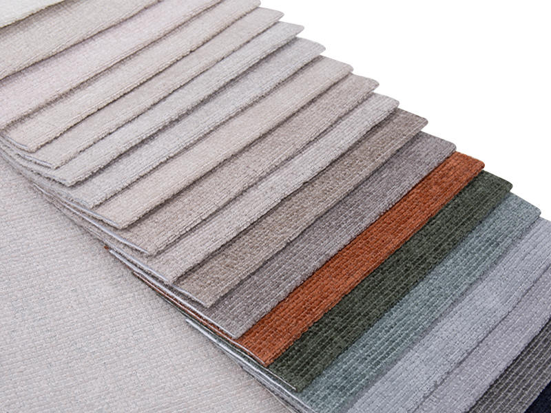 250 - 520GSM Solid Color Chenille bekleding Stof
