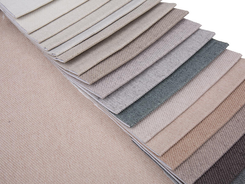 250 - 520GSM Solid Color Chenille bekleding Stof