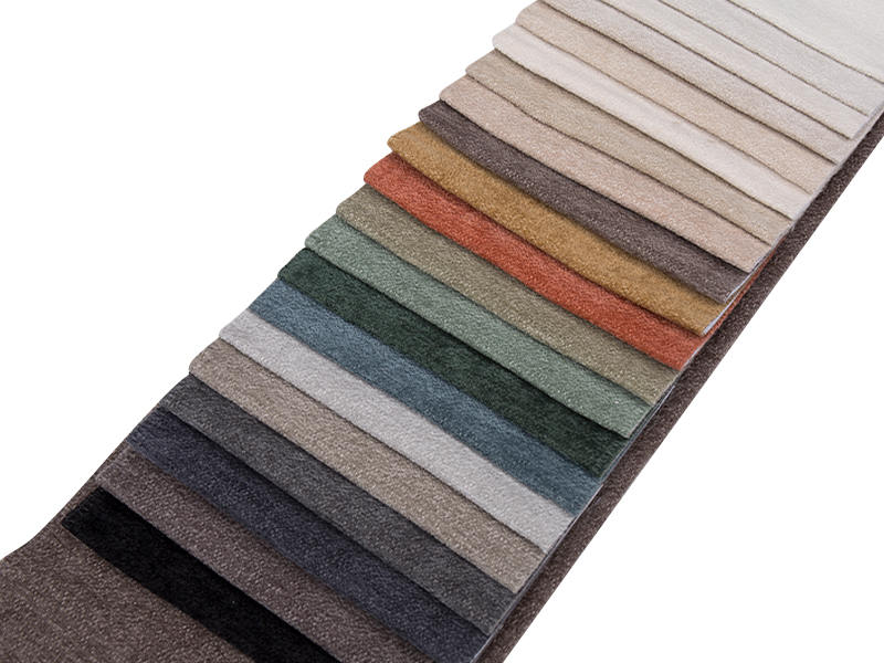 250 - 520GSM Solid Color Chenille bekleding Stof
