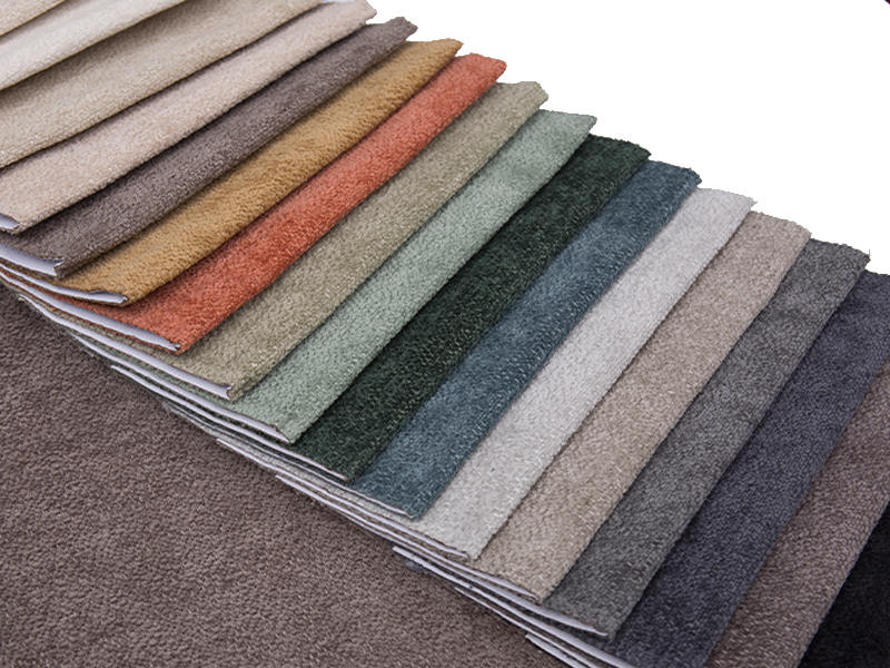 250 - 520GSM Solid Color Chenille bekleding Stof