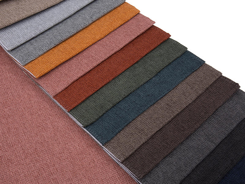 250 - 520GSM Solid Color Chenille bekleding Stof