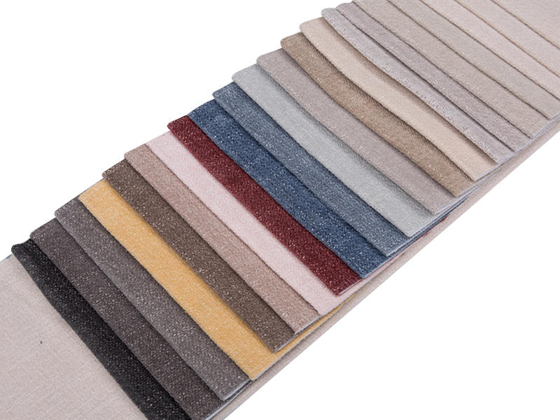 250 - 520GSM Solid Color Chenille bekleding Stof